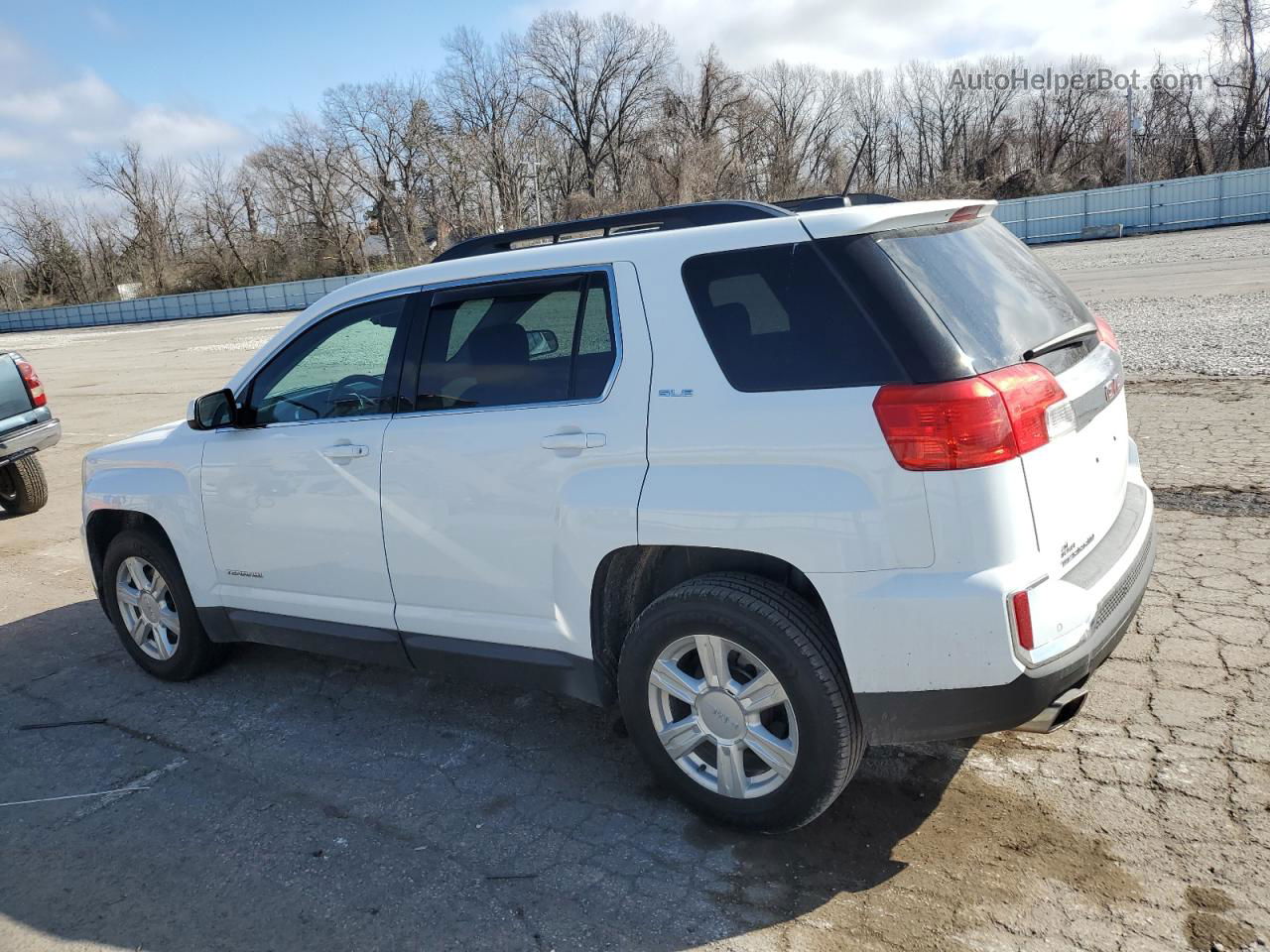 2016 Gmc Terrain Sle White vin: 2GKALNEK3G6345872