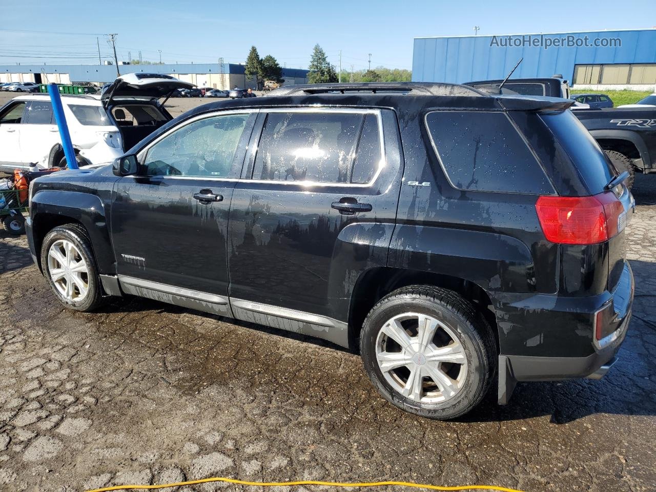 2017 Gmc Terrain Sle Черный vin: 2GKALNEK3H6335344