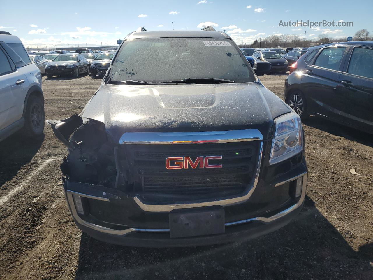 2017 Gmc Terrain Sle Black vin: 2GKALNEK3H6351186