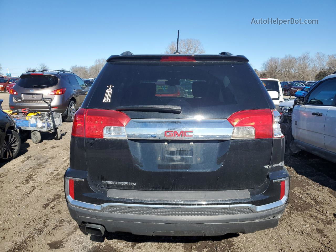 2017 Gmc Terrain Sle Black vin: 2GKALNEK3H6351186