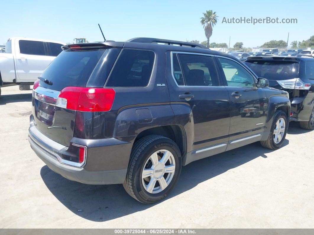 2016 Gmc Terrain Sle-2 Gray vin: 2GKALNEK4G6150752