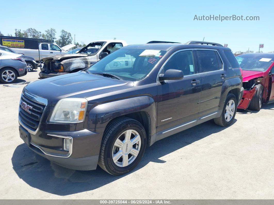 2016 Gmc Terrain Sle-2 Gray vin: 2GKALNEK4G6150752