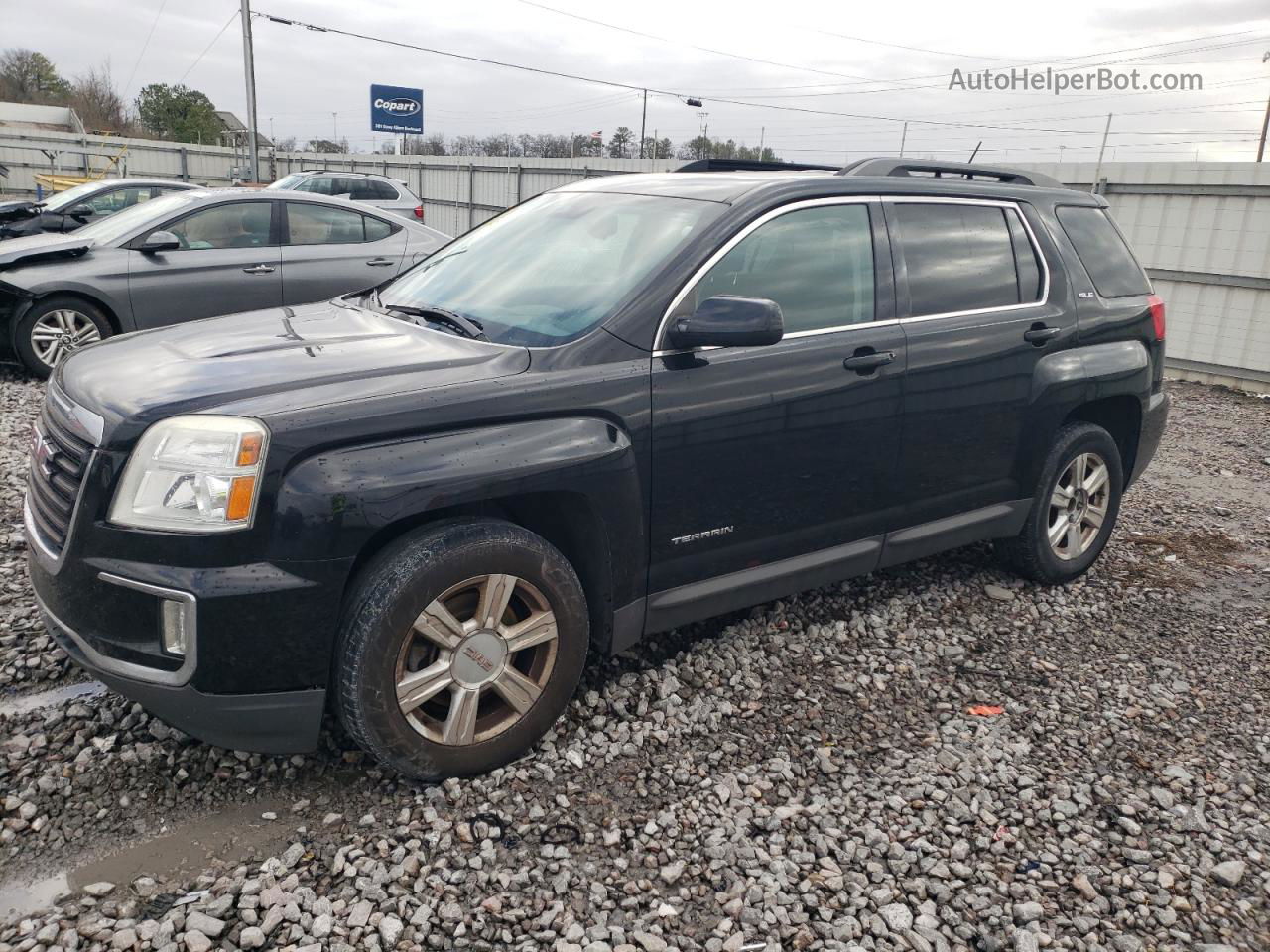 2016 Gmc Terrain Sle Black vin: 2GKALNEK4G6192404