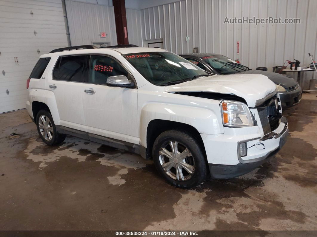 2016 Gmc Terrain Sle-2 White vin: 2GKALNEK4G6290106