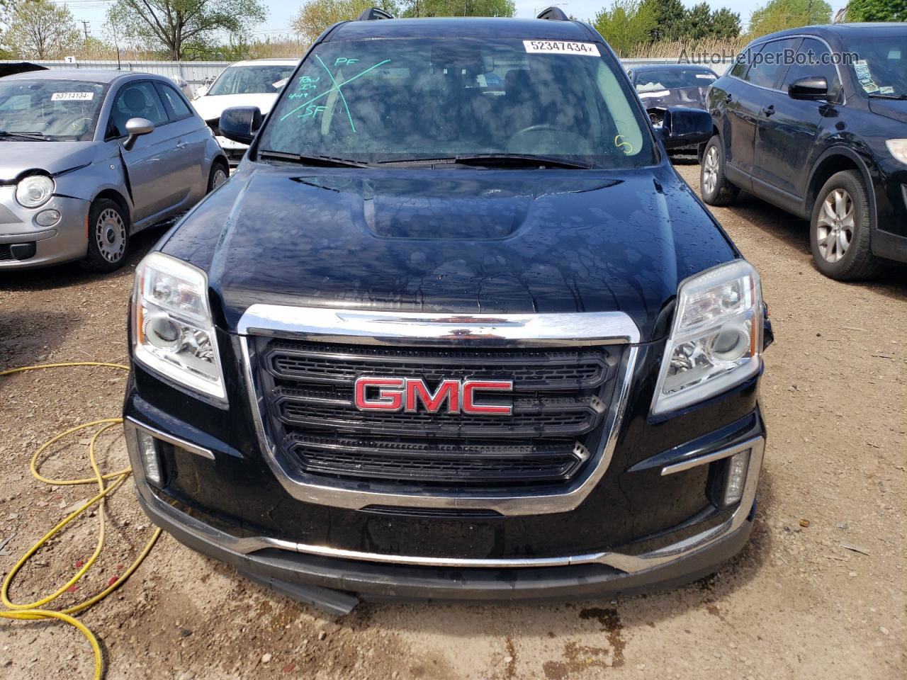 2016 Gmc Terrain Sle Black vin: 2GKALNEK4G6320110