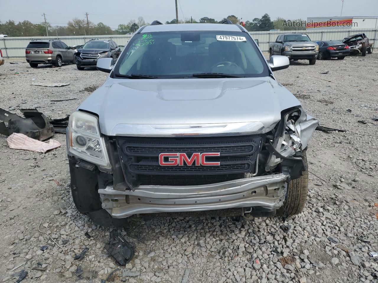 2016 Gmc Terrain Sle Silver vin: 2GKALNEK4G6335643