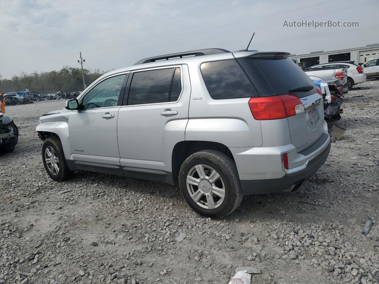 2016 Gmc Terrain Sle Серебряный vin: 2GKALNEK4G6335643