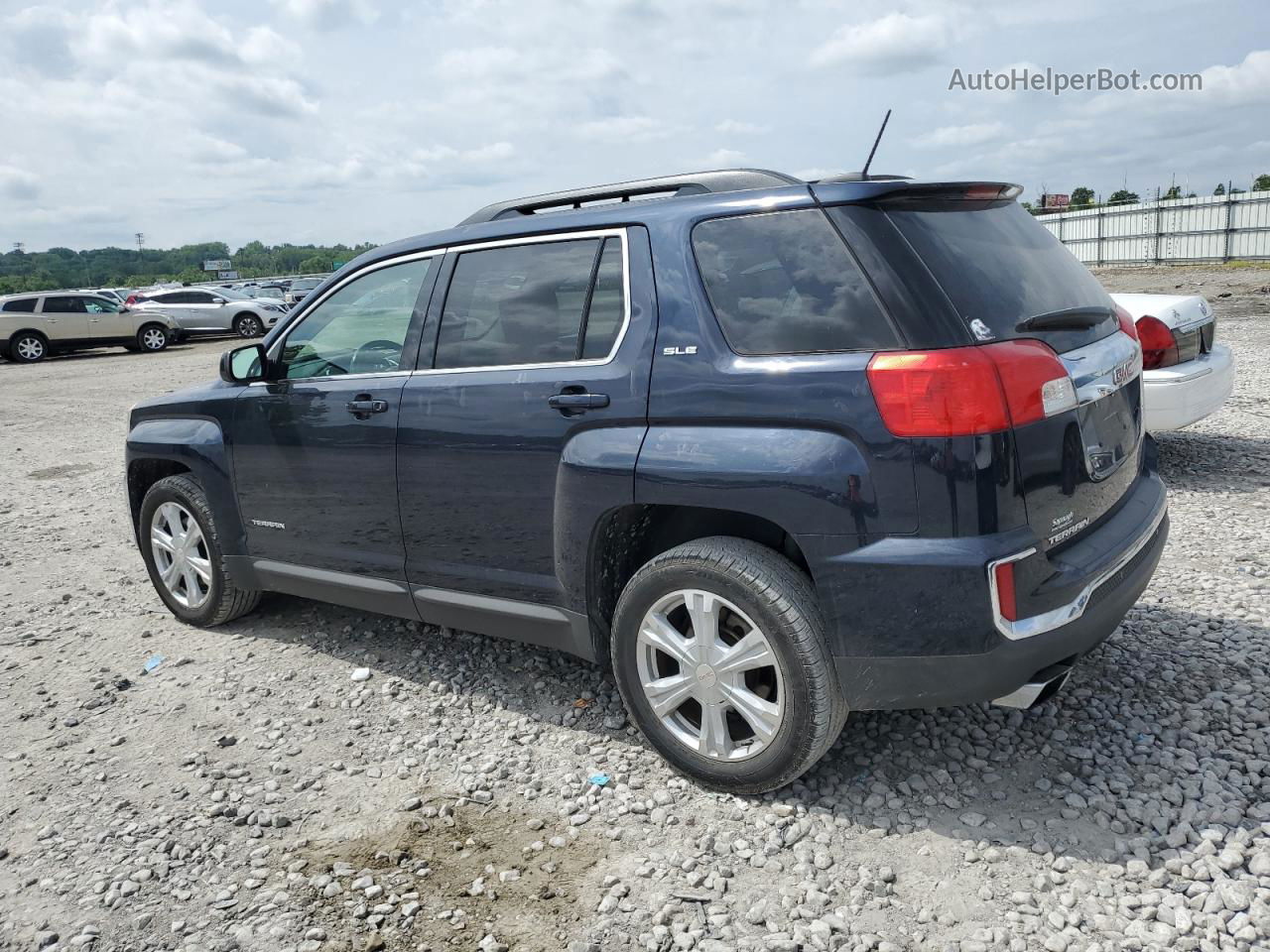 2017 Gmc Terrain Sle Blue vin: 2GKALNEK4H6147741