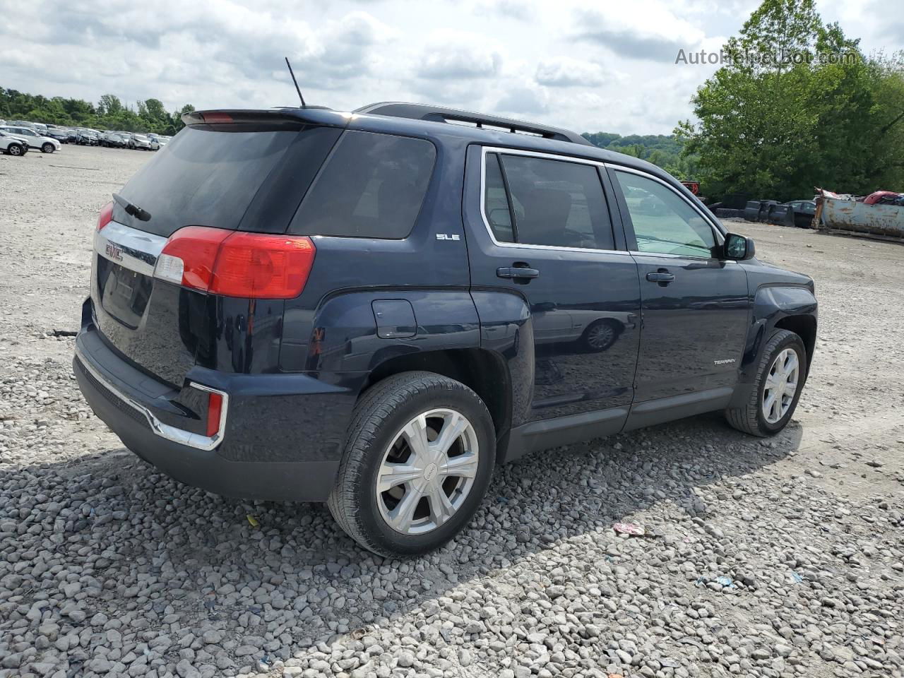 2017 Gmc Terrain Sle Blue vin: 2GKALNEK4H6147741