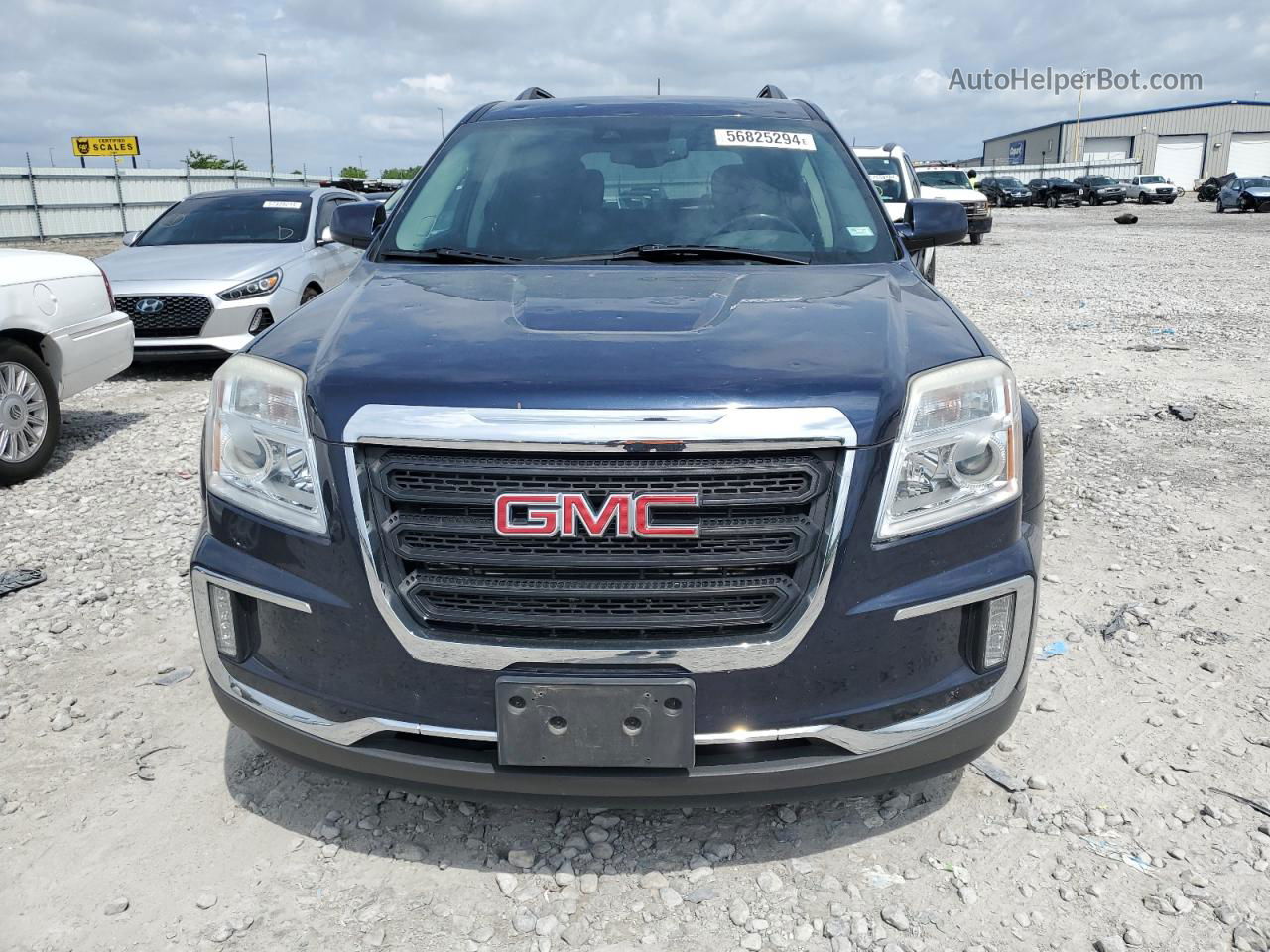 2017 Gmc Terrain Sle Blue vin: 2GKALNEK4H6147741