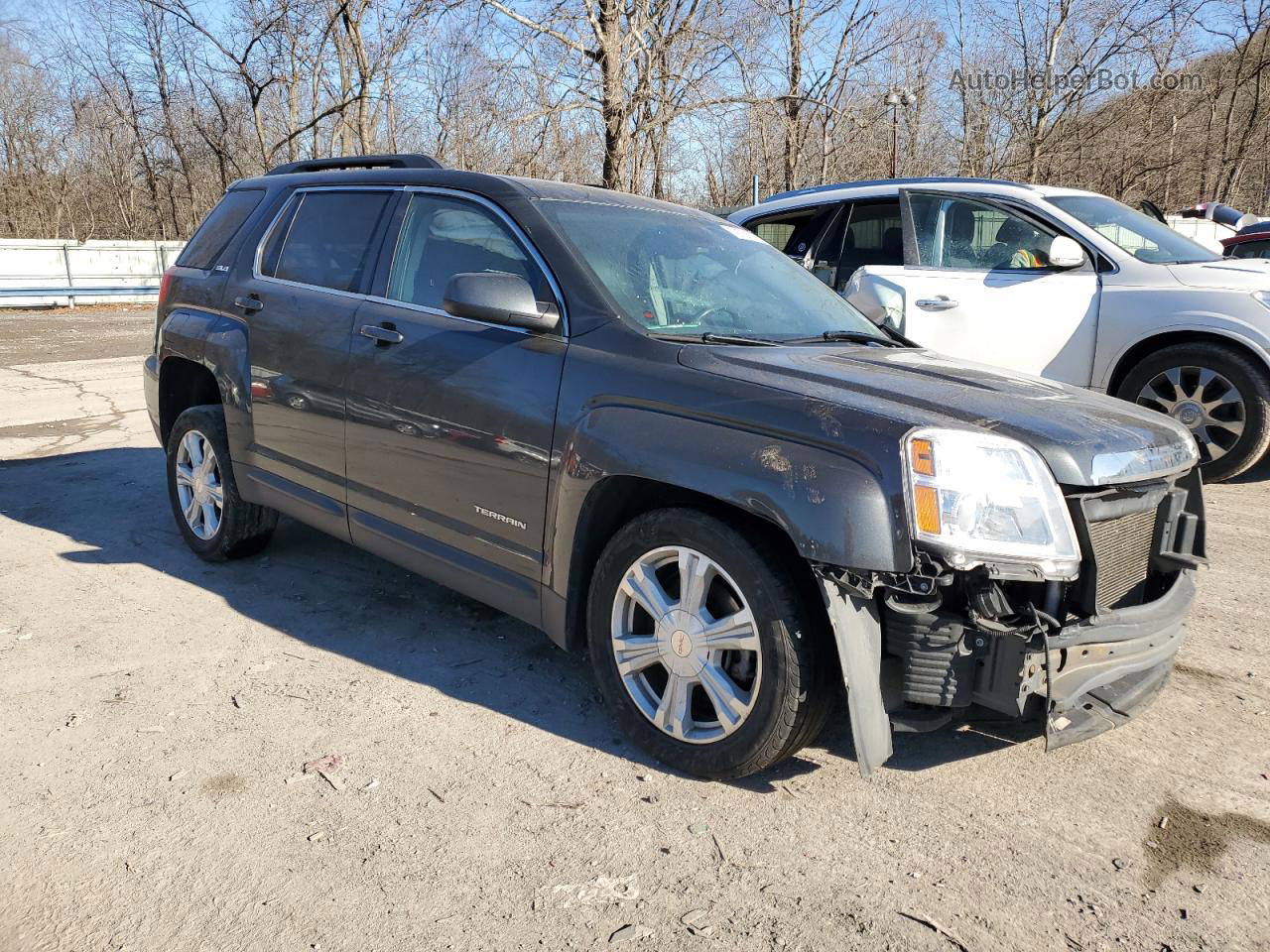 2017 Gmc Terrain Sle Black vin: 2GKALNEK4H6353576