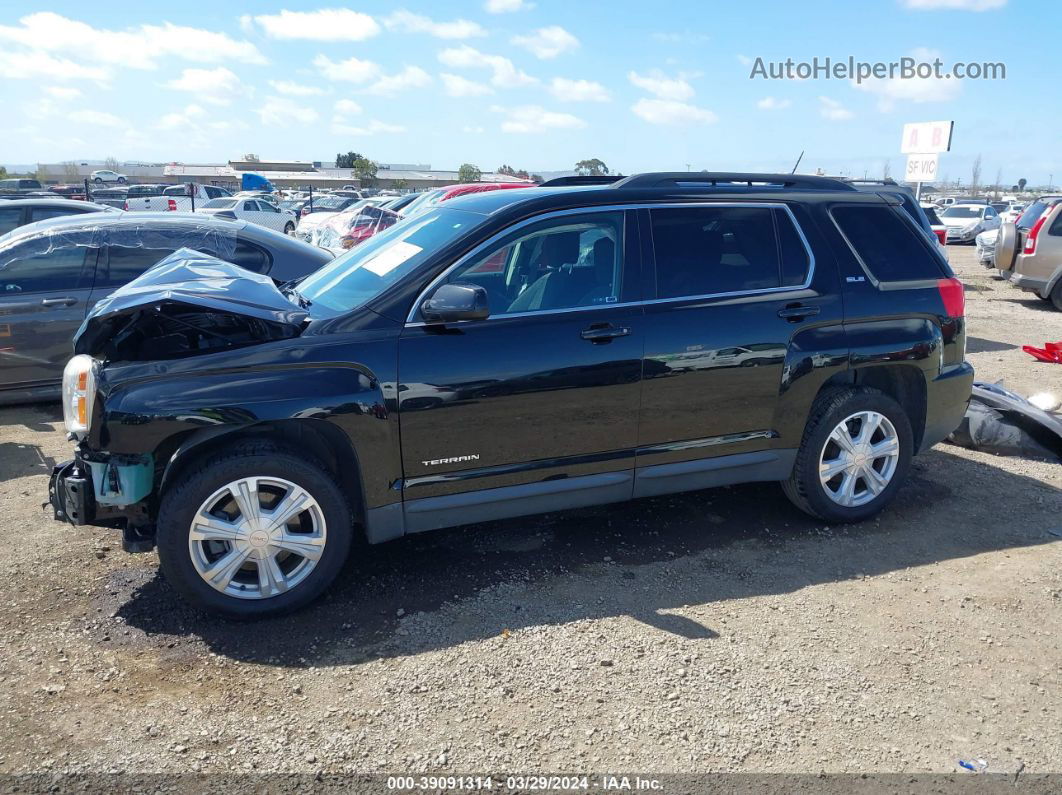 2017 Gmc Terrain Sle-2 Black vin: 2GKALNEK5H6152818