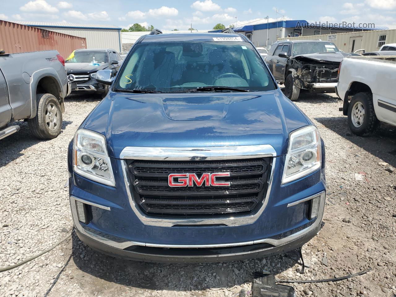 2016 Gmc Terrain Sle Синий vin: 2GKALNEK6G6222261