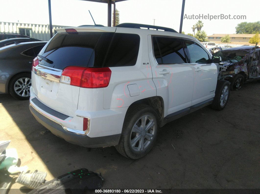 2016 Gmc Terrain Sle White vin: 2GKALNEK6G6317919