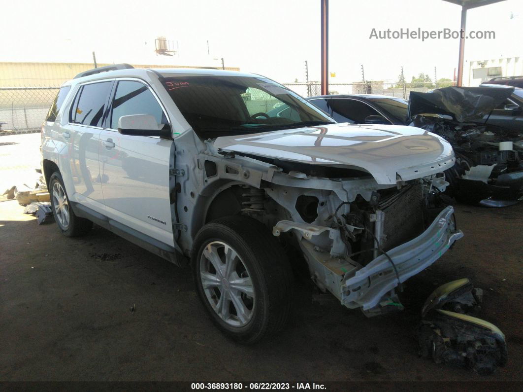 2016 Gmc Terrain Sle White vin: 2GKALNEK6G6317919