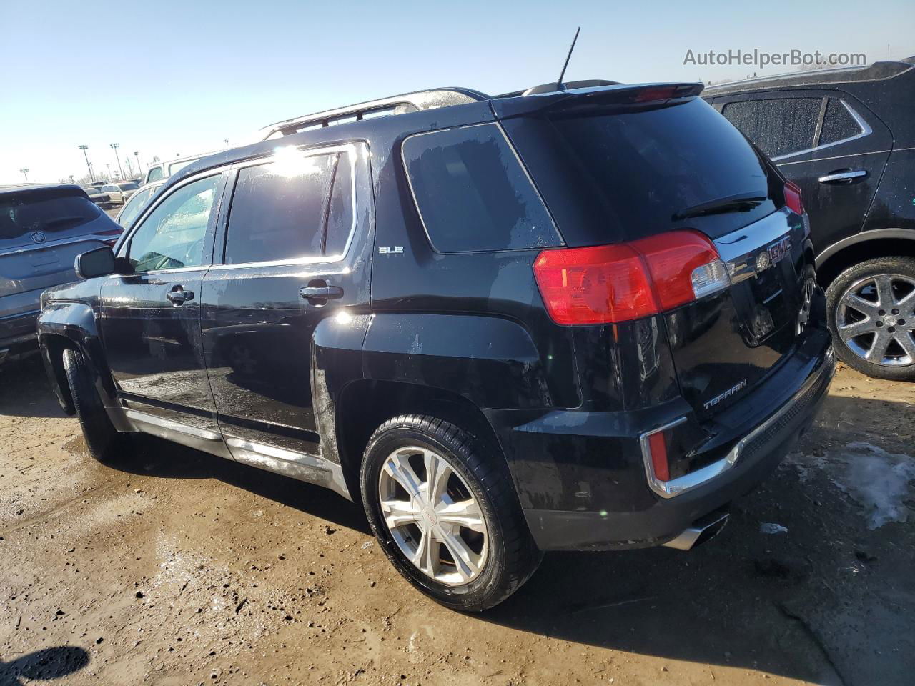 2017 Gmc Terrain Sle Черный vin: 2GKALNEK6H6334138