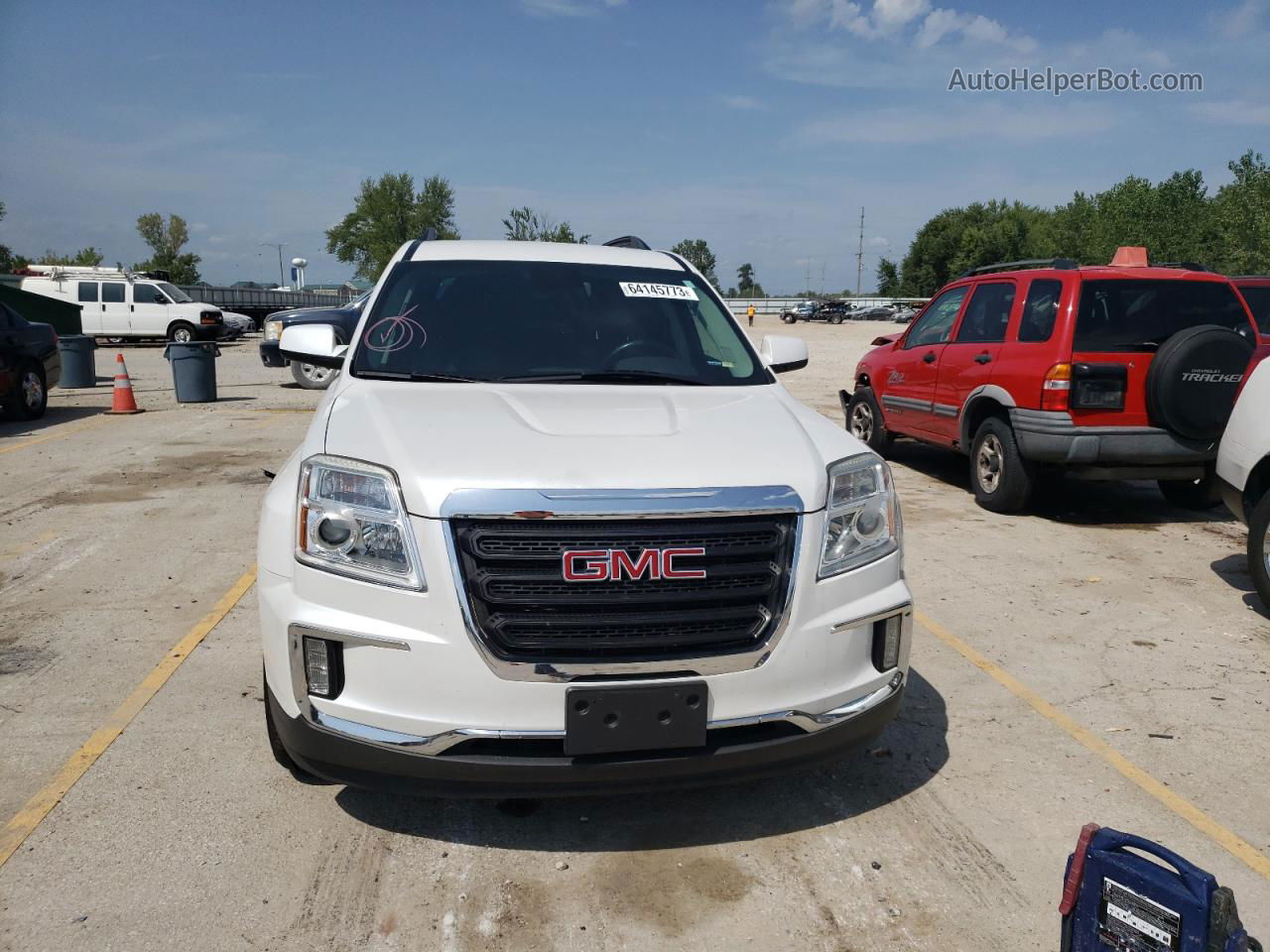 2016 Gmc Terrain Sle Белый vin: 2GKALNEK7G6239411