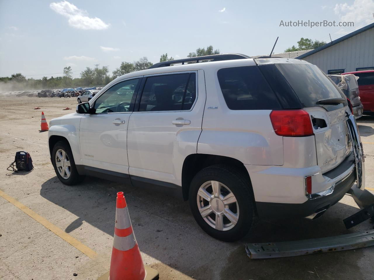 2016 Gmc Terrain Sle Белый vin: 2GKALNEK7G6239411