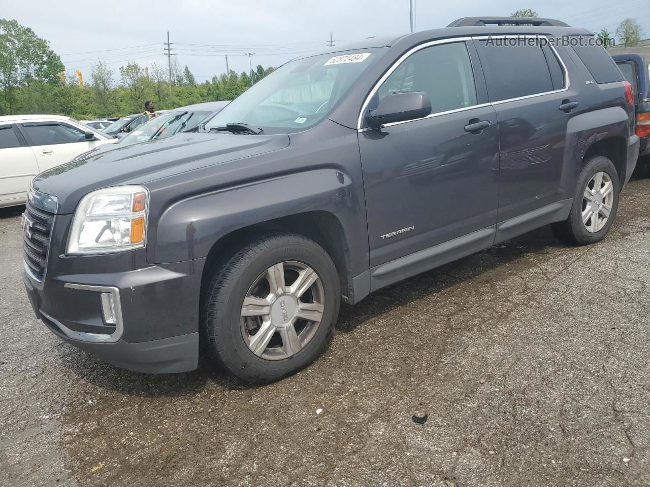 2016 Gmc Terrain Sle Black vin: 2GKALNEK7G6306900