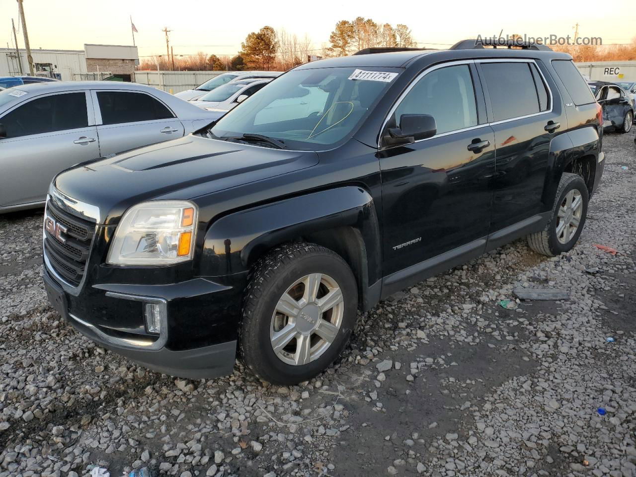 2016 Gmc Terrain Sle Black vin: 2GKALNEK7G6323244