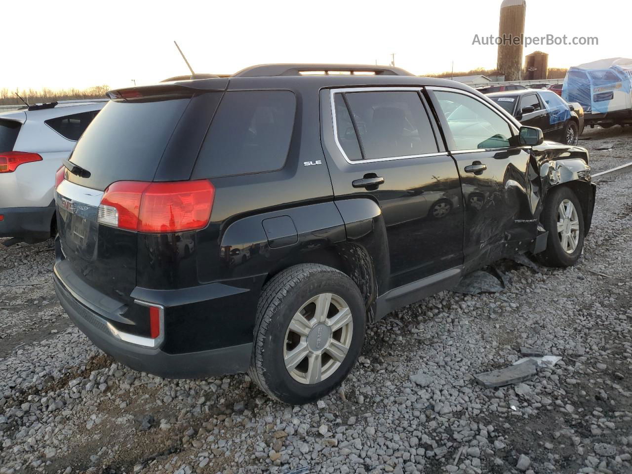 2016 Gmc Terrain Sle Black vin: 2GKALNEK7G6323244