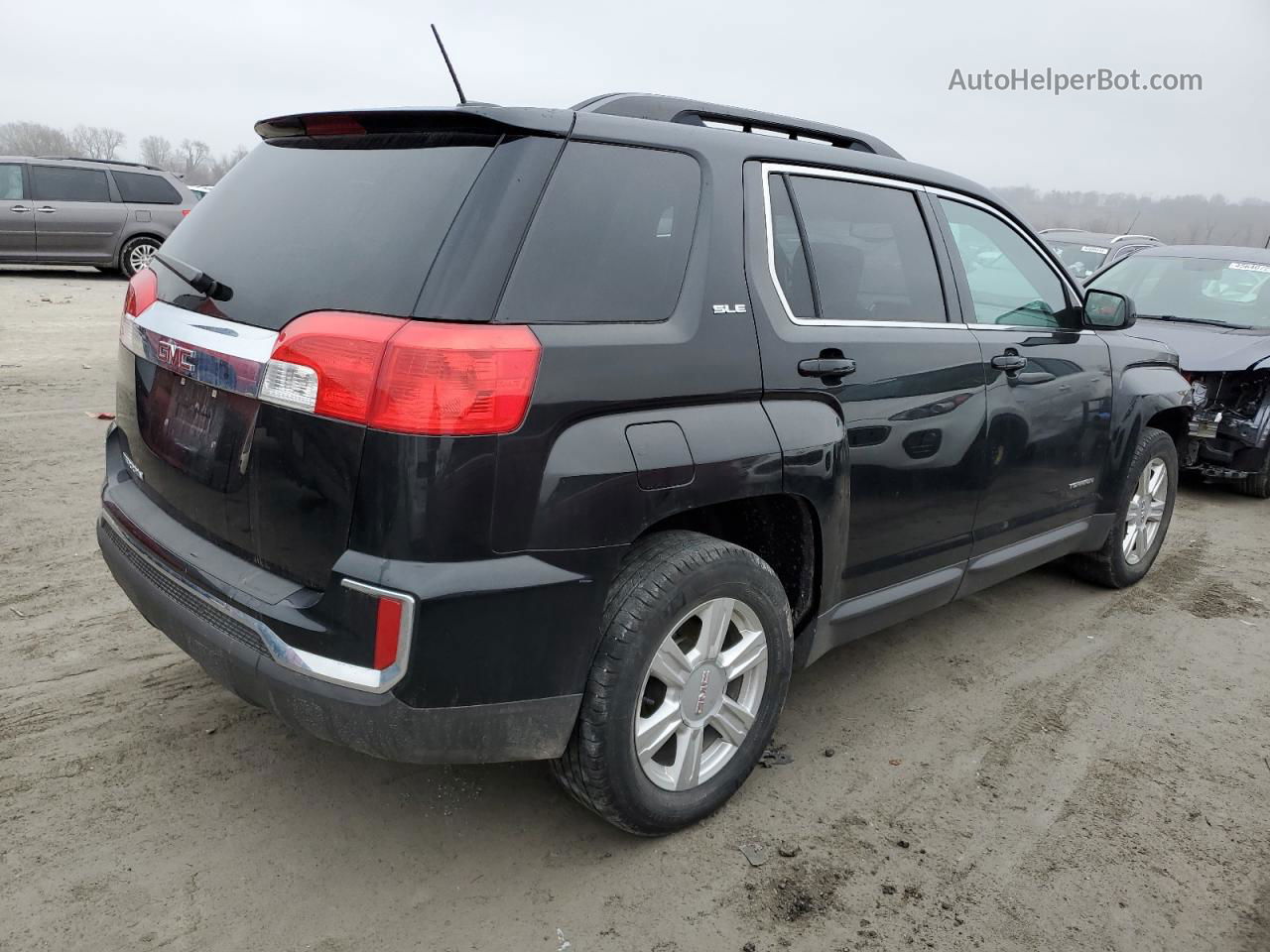 2016 Gmc Terrain Sle Черный vin: 2GKALNEK7G6334955