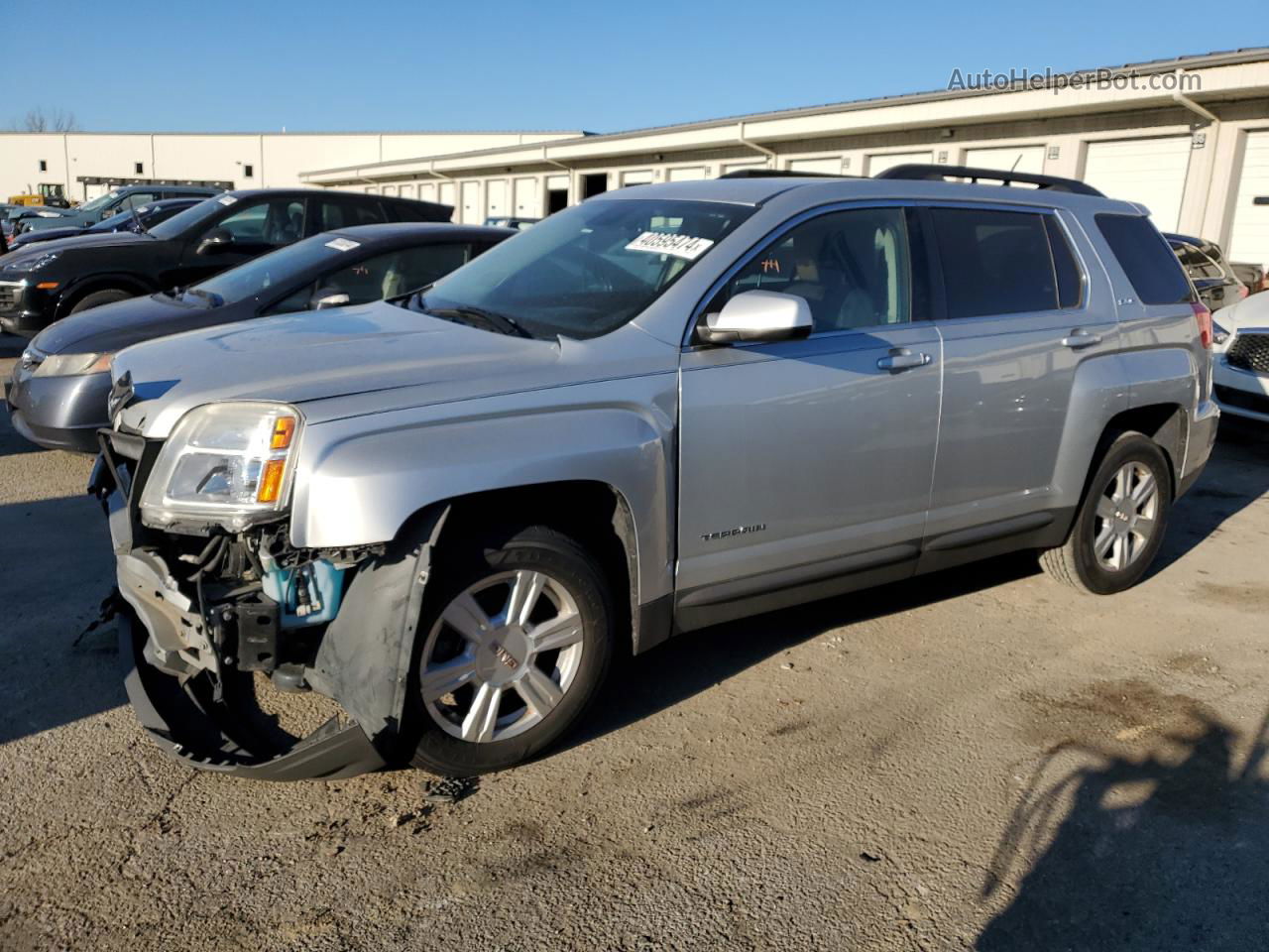 2016 Gmc Terrain Sle Silver vin: 2GKALNEK7G6339721