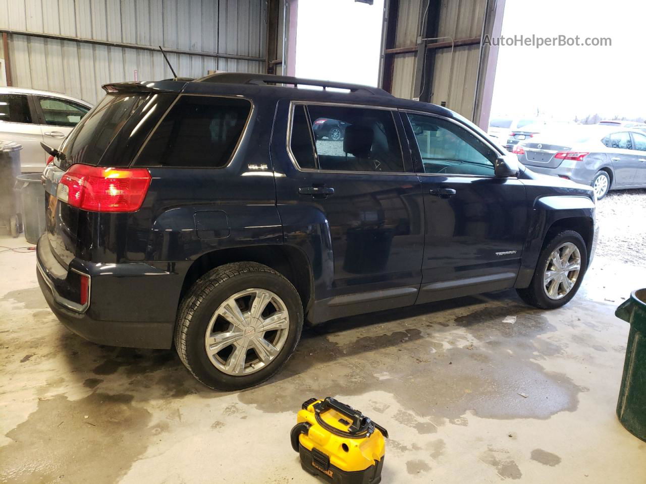 2017 Gmc Terrain Sle Blue vin: 2GKALNEK7H6325920