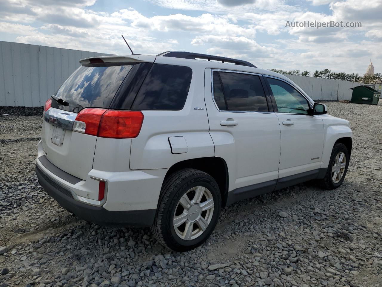 2016 Gmc Terrain Sle Белый vin: 2GKALNEK8G6136238