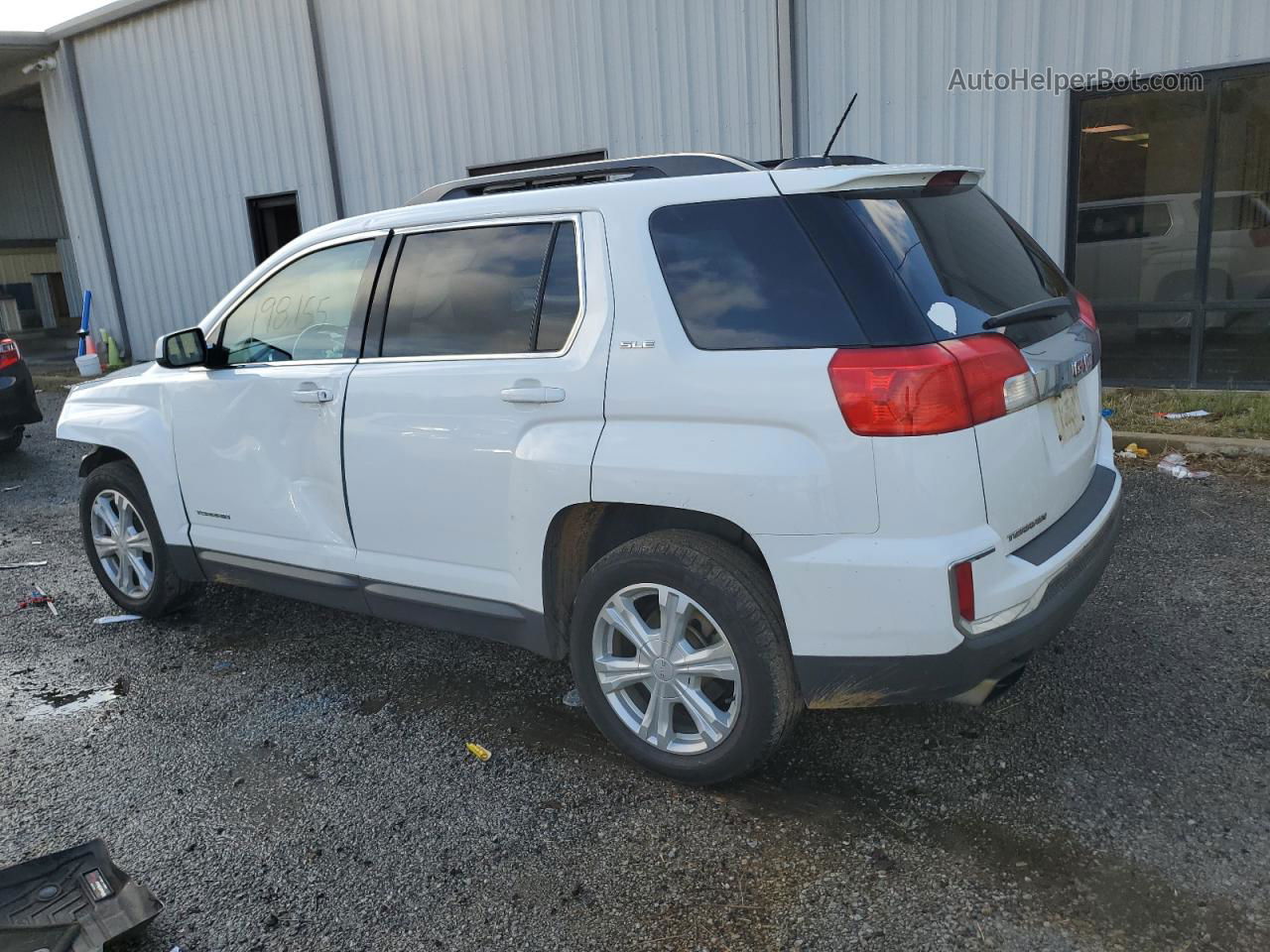 2017 Gmc Terrain Sle White vin: 2GKALNEK8H6251553