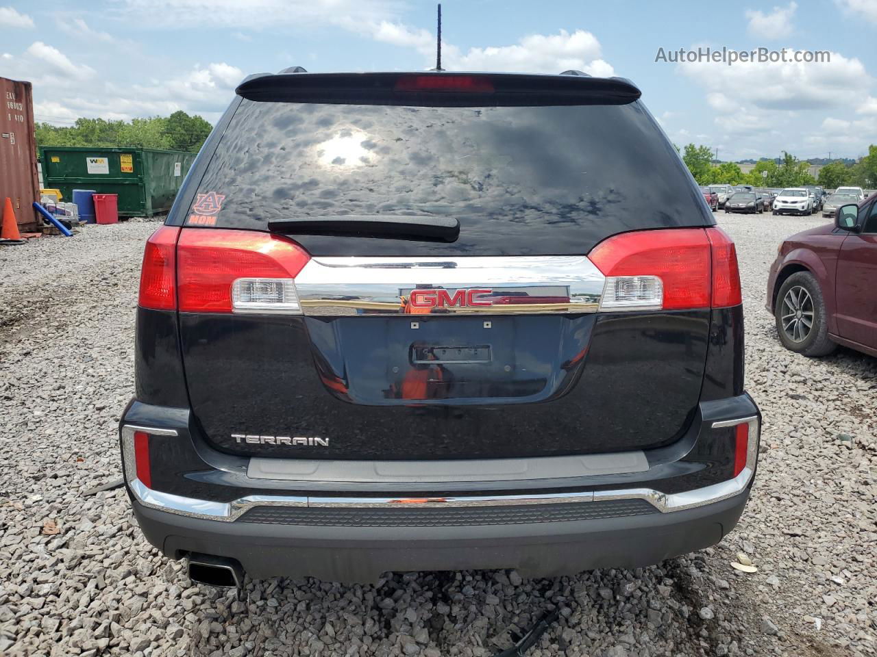 2017 Gmc Terrain Sle Черный vin: 2GKALNEK8H6336960