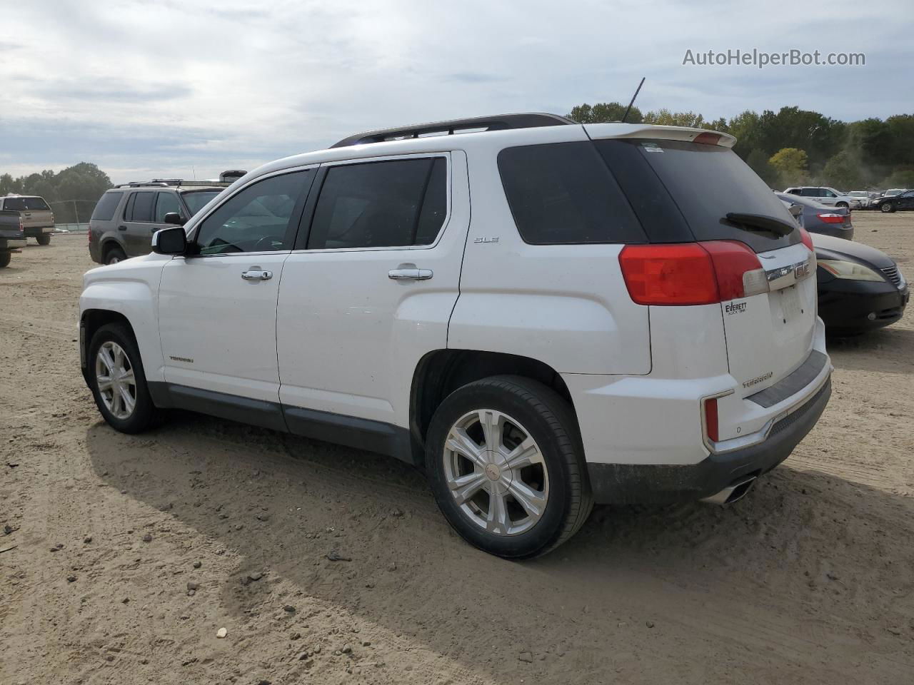 2016 Gmc Terrain Sle Белый vin: 2GKALNEK9G6198070