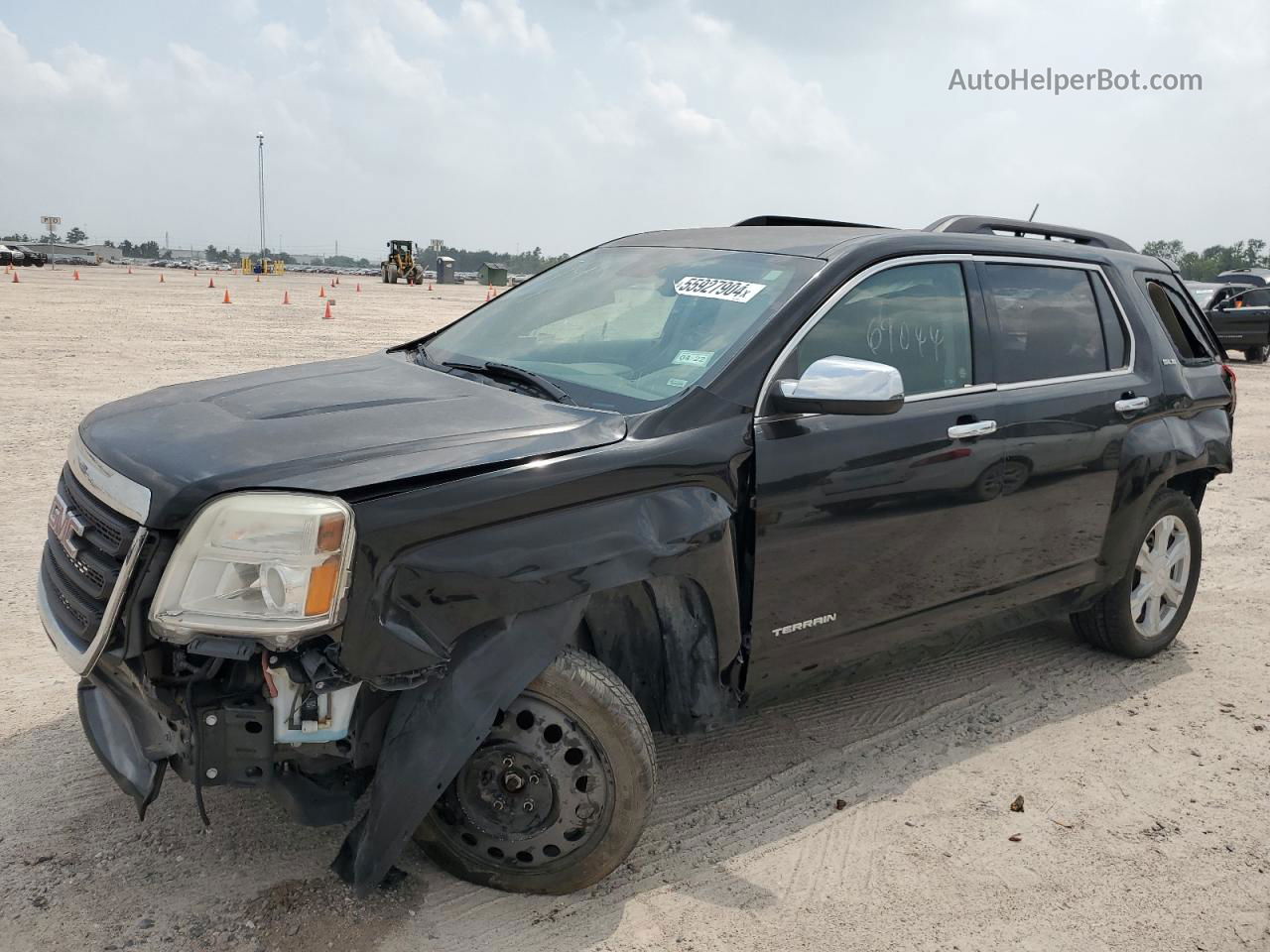 2016 Gmc Terrain Sle Черный vin: 2GKALNEK9G6312049