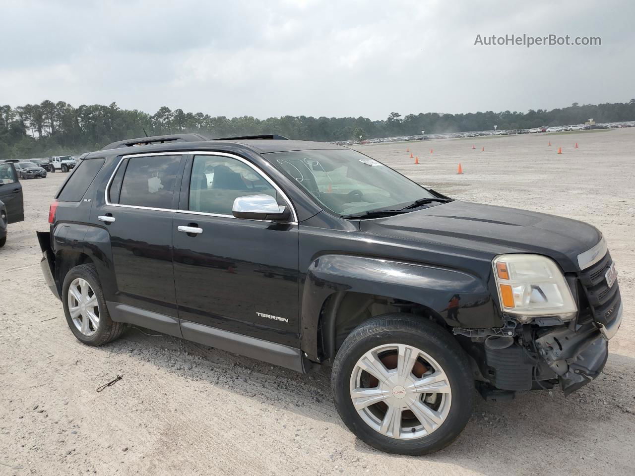 2016 Gmc Terrain Sle Черный vin: 2GKALNEK9G6312049