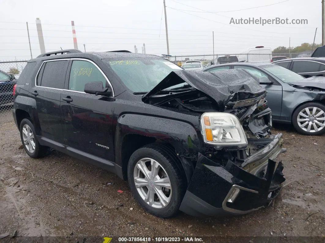 2017 Gmc Terrain Sle-2 Black vin: 2GKALNEK9H6201857