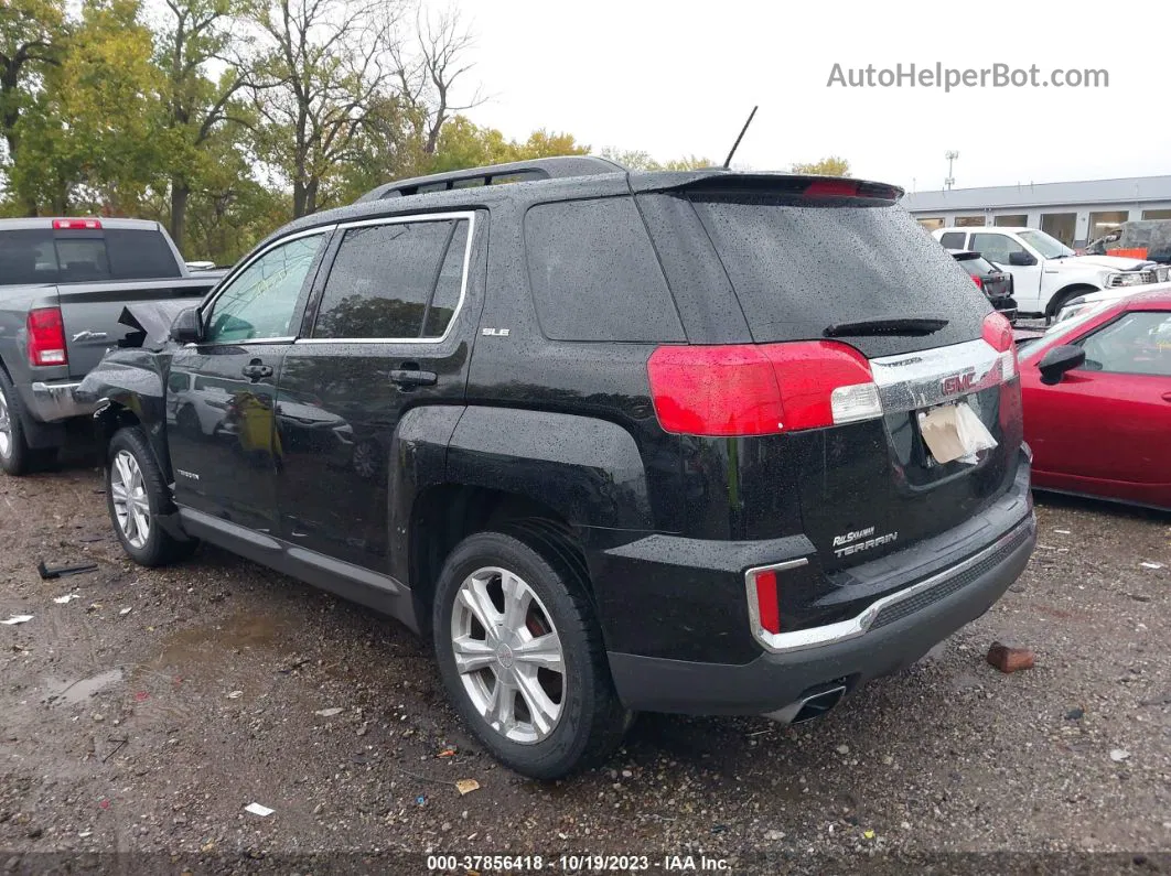 2017 Gmc Terrain Sle-2 Черный vin: 2GKALNEK9H6201857