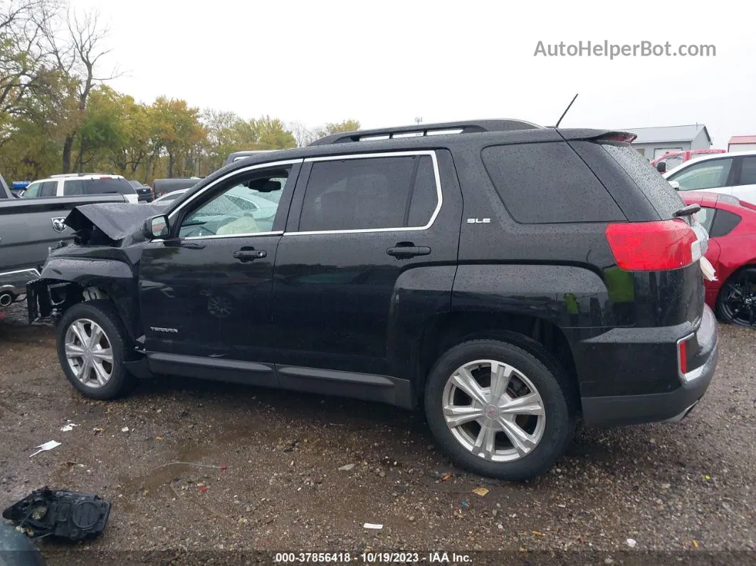 2017 Gmc Terrain Sle-2 Black vin: 2GKALNEK9H6201857