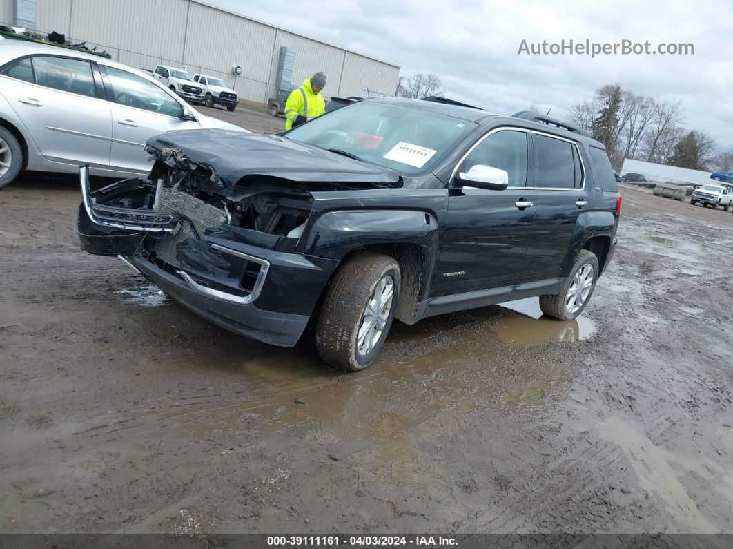 2017 Gmc Terrain Sle-2 Black vin: 2GKALNEK9H6211837