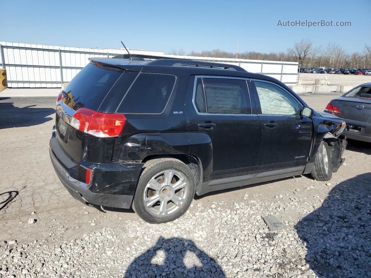 2017 Gmc Terrain Sle Black vin: 2GKALNEK9H6324252