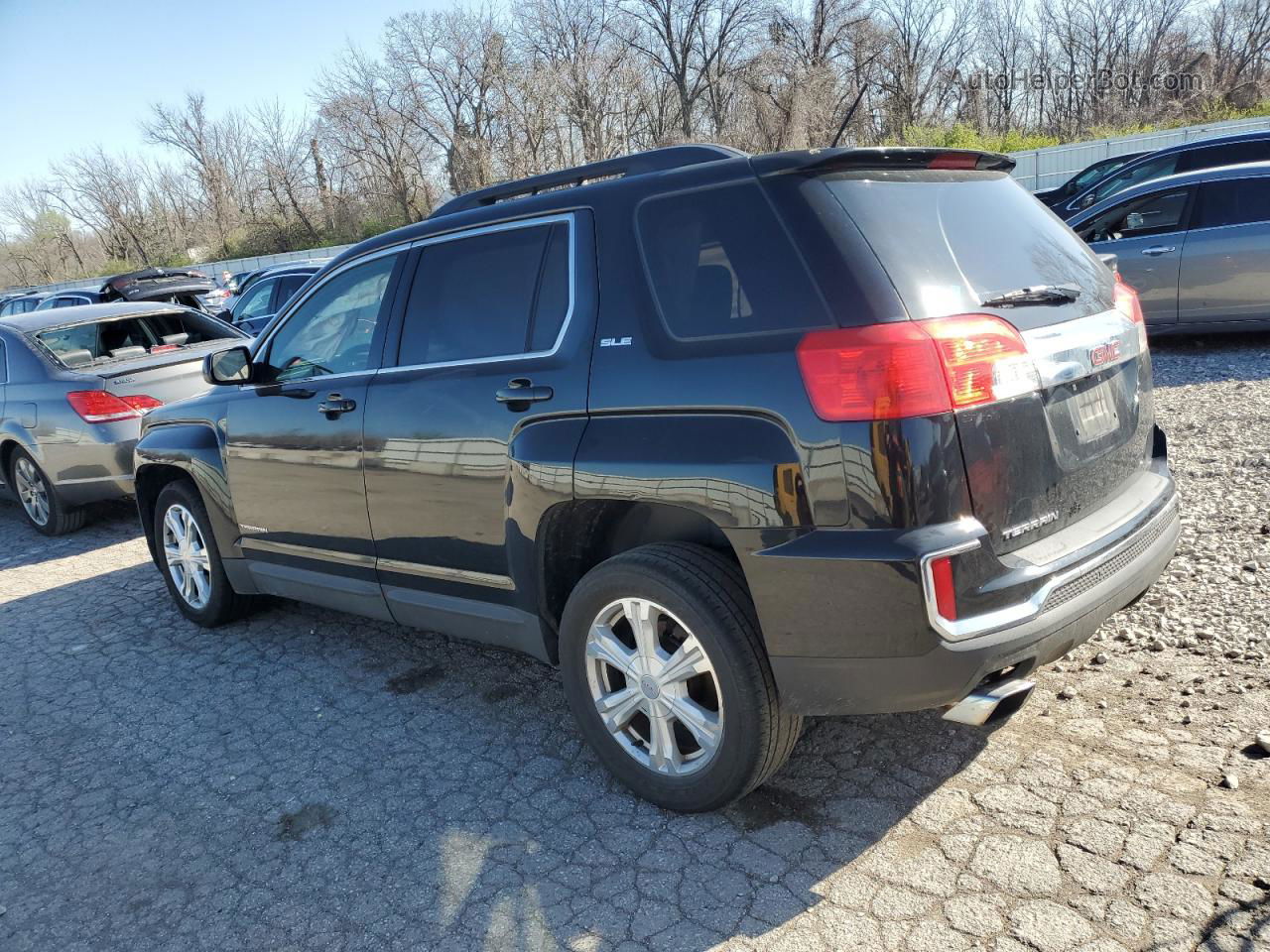 2017 Gmc Terrain Sle Black vin: 2GKALNEK9H6324252