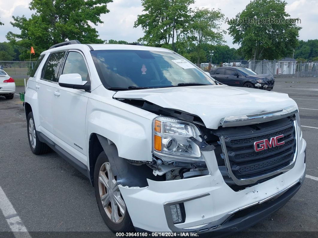 2017 Gmc Terrain Sle-2 White vin: 2GKALNEK9H6350530