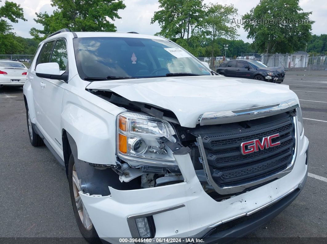 2017 Gmc Terrain Sle-2 White vin: 2GKALNEK9H6350530