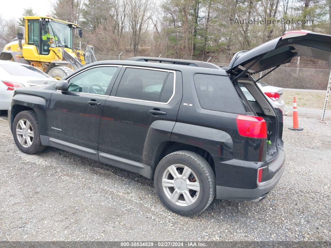 2016 Gmc Terrain Sle-2 Black vin: 2GKALNEKXG6247857