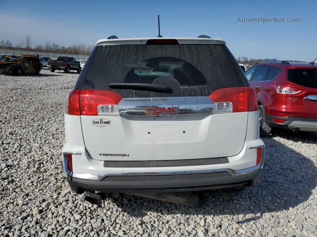 2016 Gmc Terrain Sle Белый vin: 2GKALNEKXG6296461