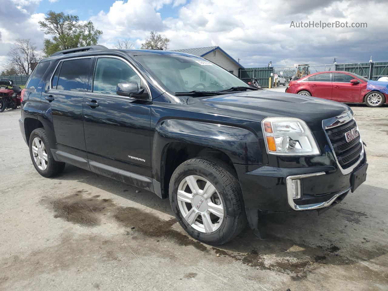 2016 Gmc Terrain Sle Black vin: 2GKALNEKXG6327708