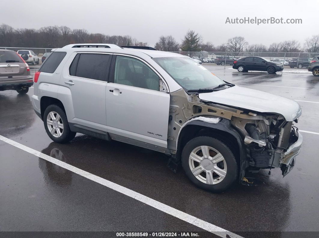 2016 Gmc Terrain Slt Серебряный vin: 2GKALPEK1G6317466