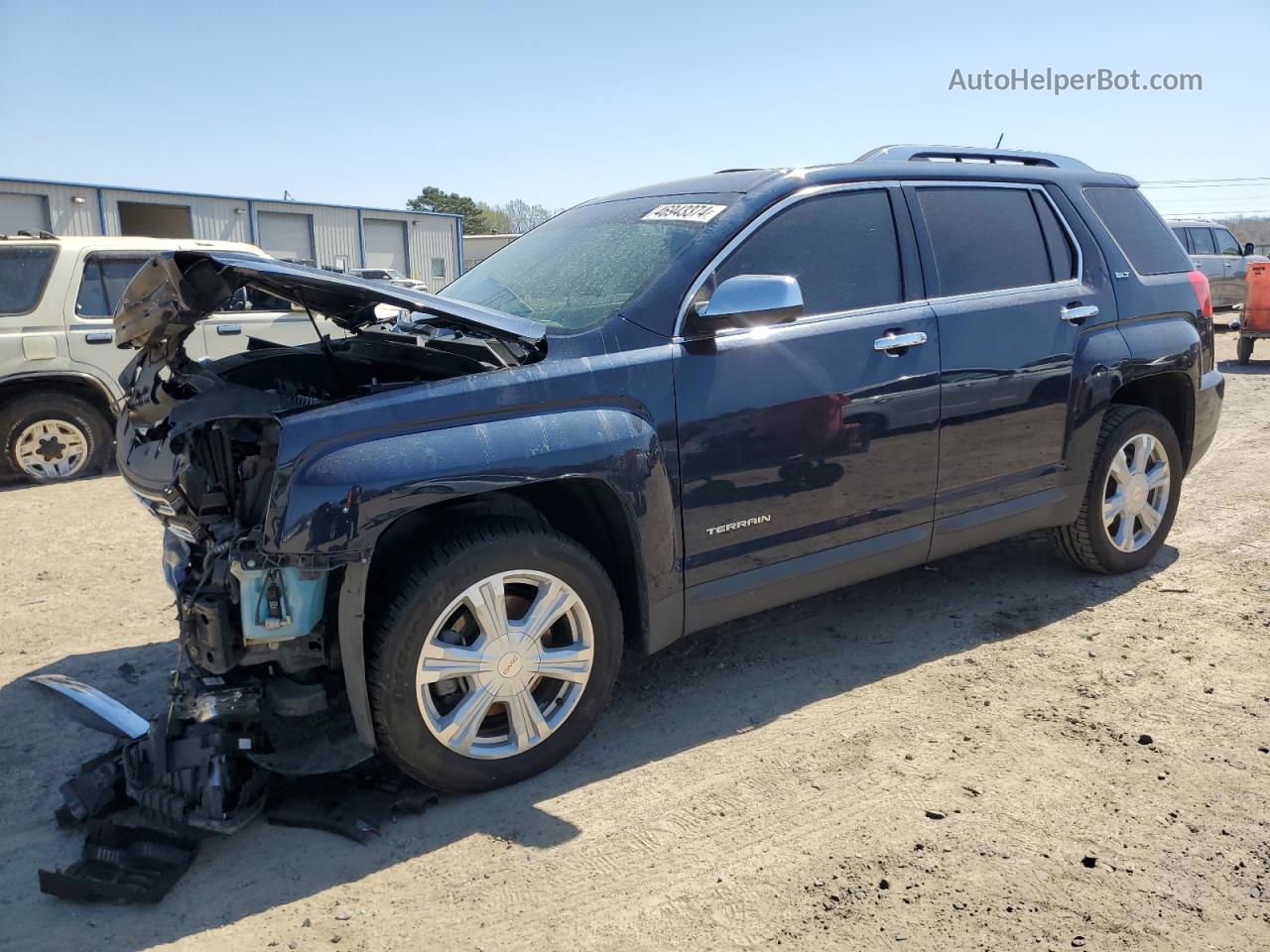 2017 Gmc Terrain Slt Blue vin: 2GKALPEK1H6158482