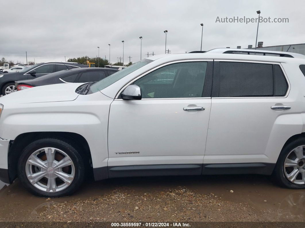 2016 Gmc Terrain Slt White vin: 2GKALPEK2G6275552