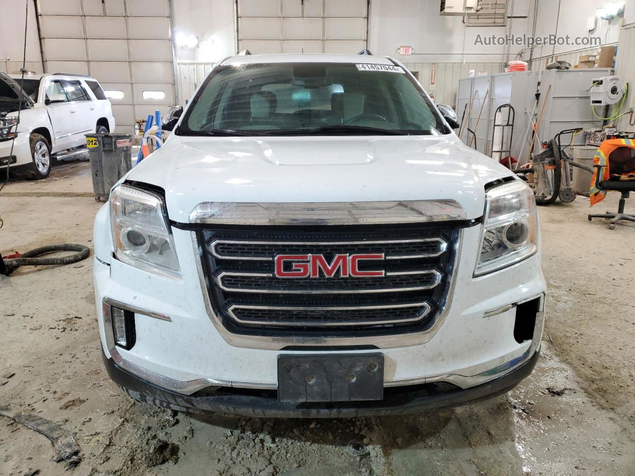 2017 Gmc Terrain Slt White vin: 2GKALPEK2H6120436