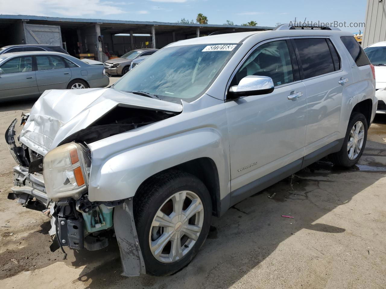 2017 Gmc Terrain Slt Silver vin: 2GKALPEK2H6321933